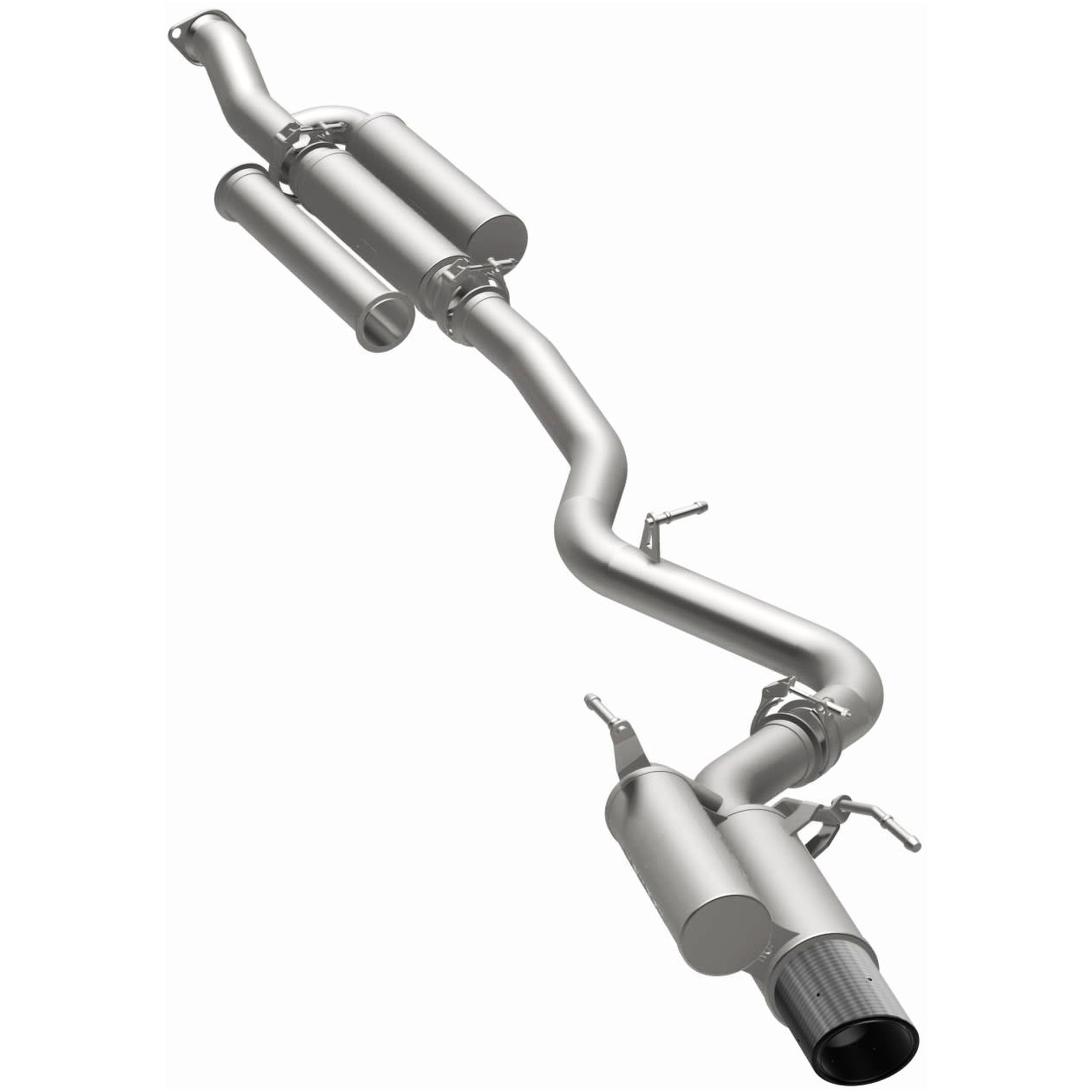 MagnaFlow Exhaust Products 19547 XMOD Series Carbon Fiber Tips Cat-Back System